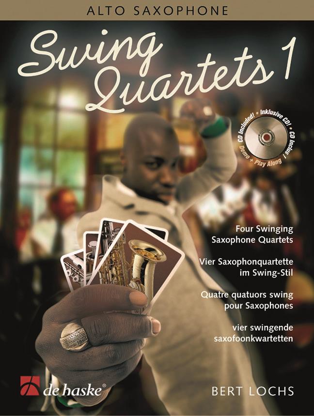 Swing Quartets - Four Swinging Saxophone Quartets - pro altový saxofon